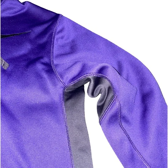Nike Therma-Fit hoody Purple Size S with pockets - Picture 4 of 9
